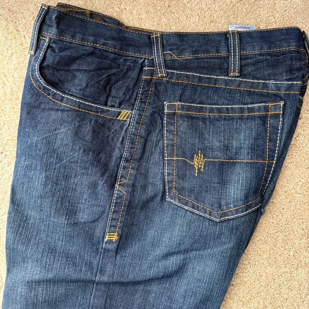 Ariat Men's FR M3 Loose Blue Jeans - Picture 5 of 5